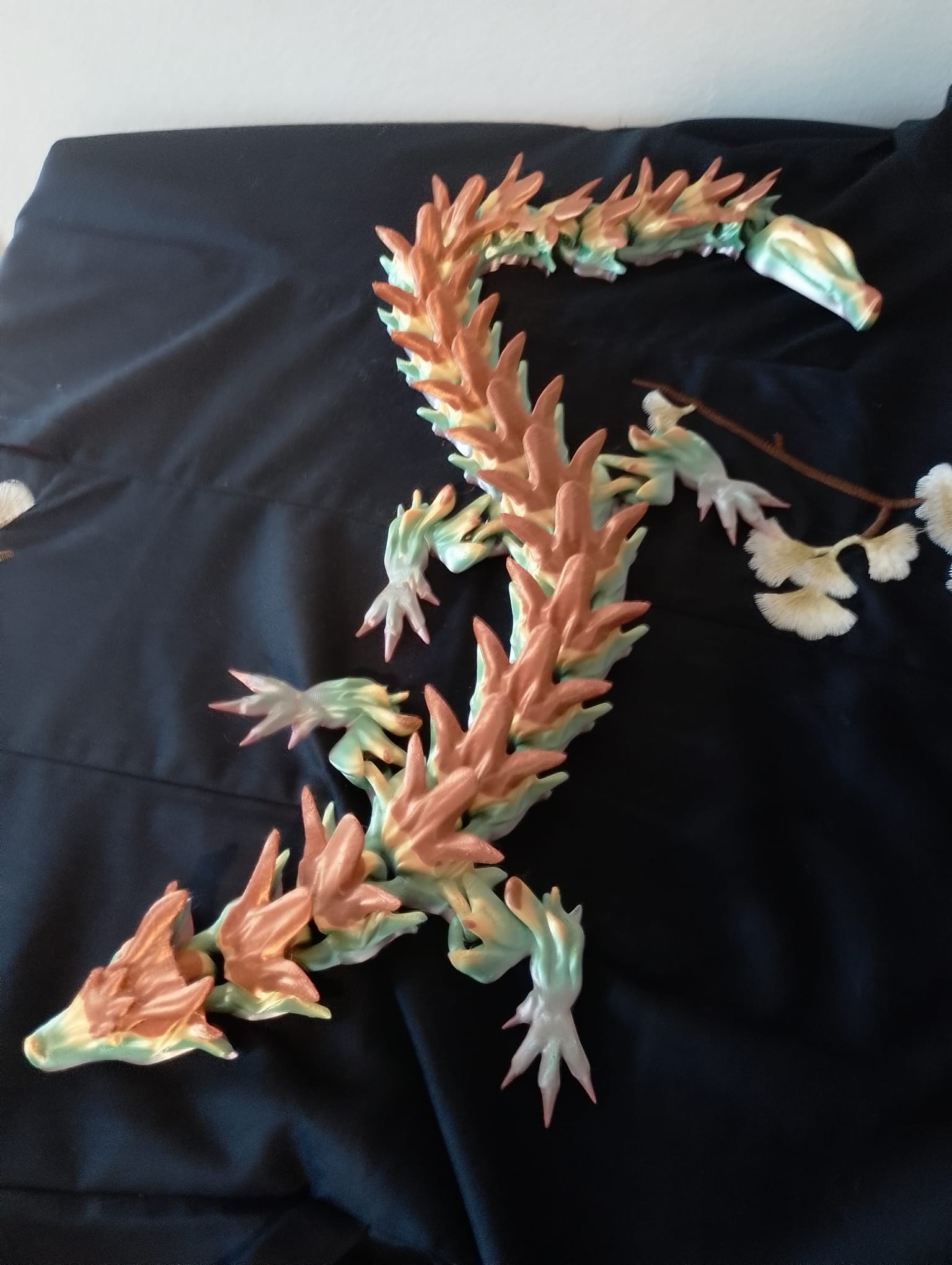 DRAGON ARTICULÉ BICOLORE – IMPRESSION ARTICULÉE- MON ATELIER 3D